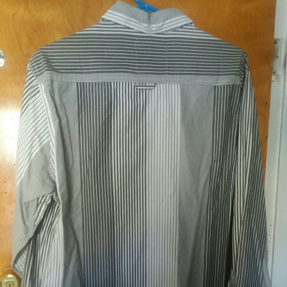 Mens Native Code Button Up Shirt - Picture 2 of 3